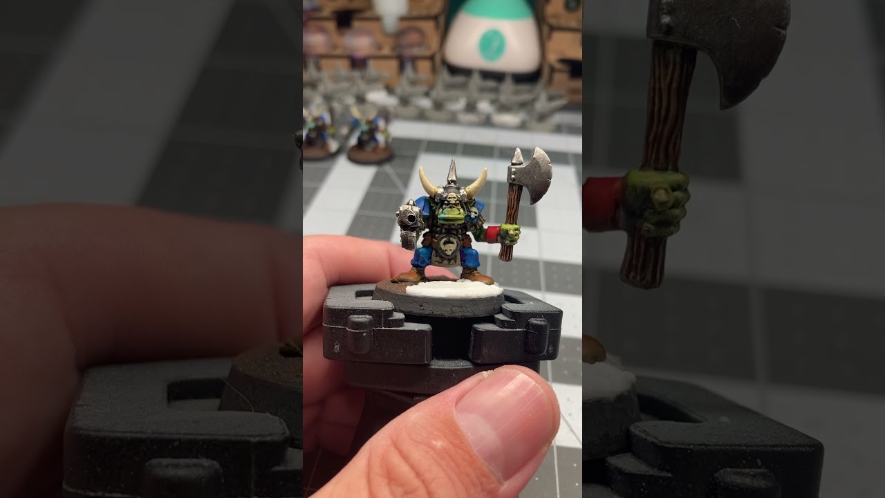 Day 54 Of My Ork Painting Challenge Miniaturepainting Contrastpaints Warhammer40k Orks