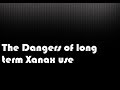 The Dangers of long term Xanax use