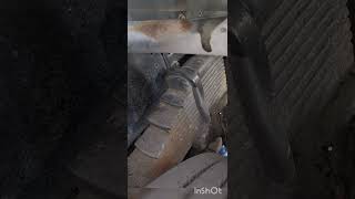 suspension Trunion #bush play #inspection 🚚🛠👍