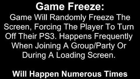 Black Ops 2 PS3 Error Message!