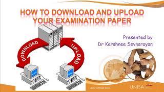 How to upload your questions paper using your PC or hand written for Unisa students