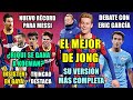 EL MEJOR DE JONG: MÁS COMPLETO | MESSI RÉCORD | RIQUI CONVENCE | TRINCAO DESTACA |DEBATE ERIC GARCÍA