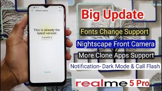 Big December Software Update Received (New Features) in Realme 5 Pro, Fonts, Clone Apps,Nightscape screenshot 4