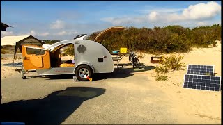 ASSATEGUE ISLAND TEARDROP TRAILER CAMPING