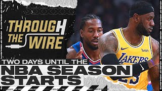 Two Days Until The NBA Season Starts | Through The Wire Podcast