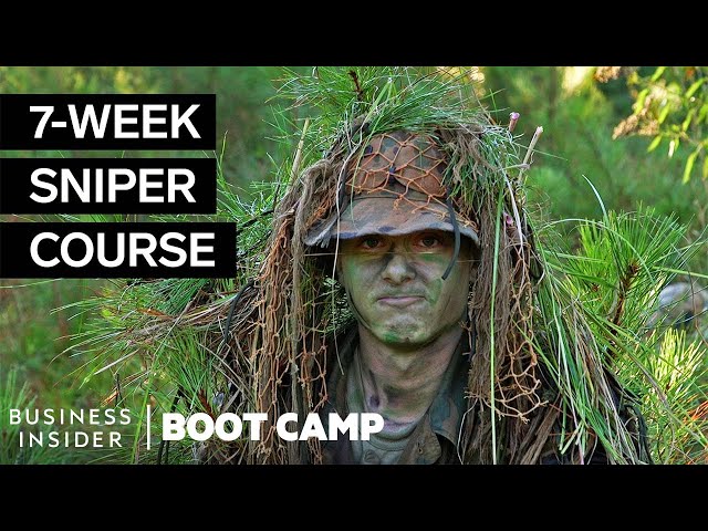 What Army Snipers Go Through At Sniper School | Boot Camp | Insider Business class=