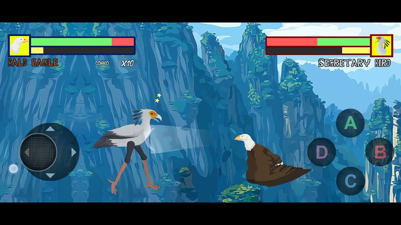 Bald Eagle vs Secretary Bird | 