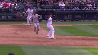 TEX@SEA: Marte makes nice stop, starts double play