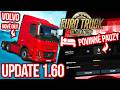 UPDATE 1.60 DO ETS2 JE TU: POVINNÉ PAUZY, NOVÉ DÍLY NA VOLVO, VYLEPŠENÍ GRAFIKY INTERIÉRU, RÁDIA...