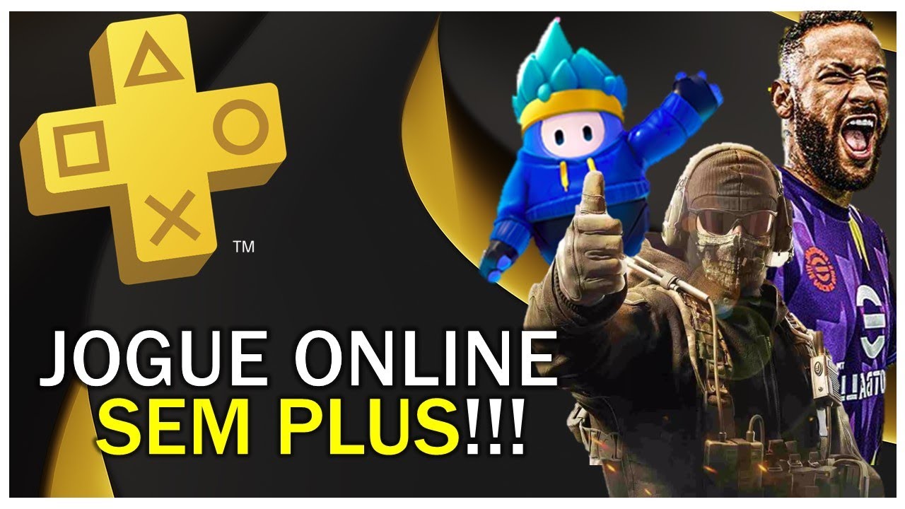 Como jogar Online SEM ASSINAR PS PLUS! 5 Games gratuitos para PS4