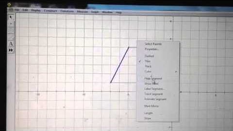 Translations (slides) using Geometer