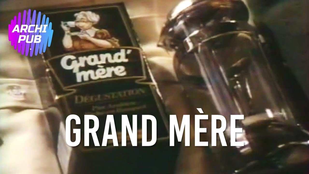 Publicit caf Grand Mre   1986