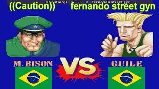 Street Fighter II': Champion Edition - ((Caution)) vs fernando street gyn