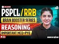 PSPCL /RRB Exam Preparation 2025 Brain Booster Series Reasoning Imortant Mcq+Pyq By Savreen Mam