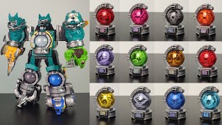 DX Kyuranger All Gattai - Uchuu Sentai Kyuranger - Power Rangers - Đồ Chơi Siêu Nhân Vũ Trụ