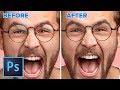 How to REMOVE reflections from glasses in PHOTOSHOP | NOT what you expect.