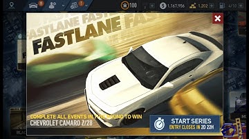 Fastlane Special Event (CHEVROLET Camaro Z/28) - NFS No Limits Chapter 5