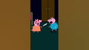 Peppa Pig Horror Evil Pig Scary Story Shorts Animation Story 