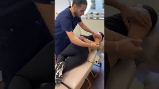 Huge *Cracking* Adjustment For Car Accident Neck Pain Back Pain By Best Chiropractor Beverly Hills