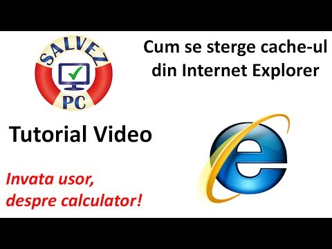 Video: Cum Se șterge Memoria Cache în Explorer