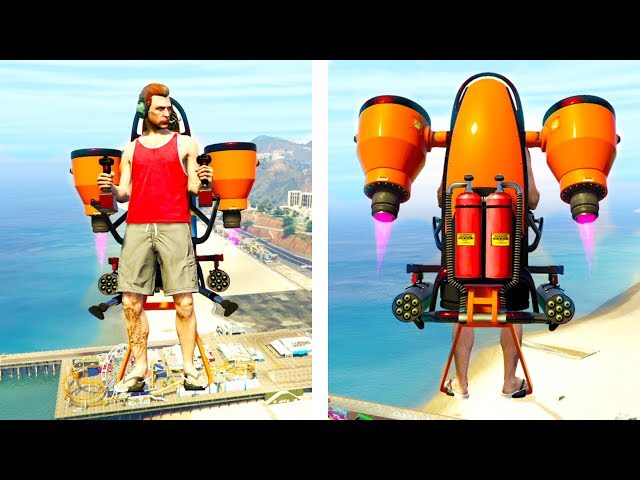 Rumor: Jetpack pode estar disponível em breve para GTA V (Multi