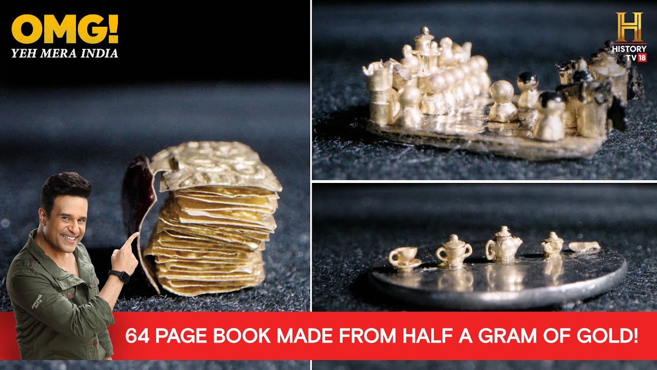 Udaipur's greatest miniature gold artist! #OMGIndia S09E10 Story 4