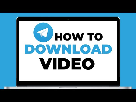 Video: Så här sparar du videor på Telegram på PC eller Mac: 6 steg
