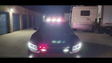 FOXCID 38 inch 79 LED Lightbar Review.  7 Flash Patterns.