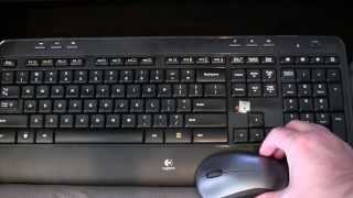 Logitech Keyboard & Mouse MK520 - Product Review - YouTube