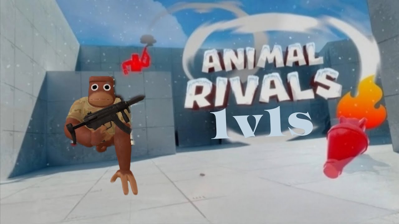 Background Animal Rivals Running 1v1s in Animal Rivals Public Lobbies - YouTube