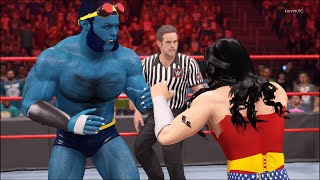 ⭐ Wonder Woman vs. Beast - WWE 2K22 ⭐