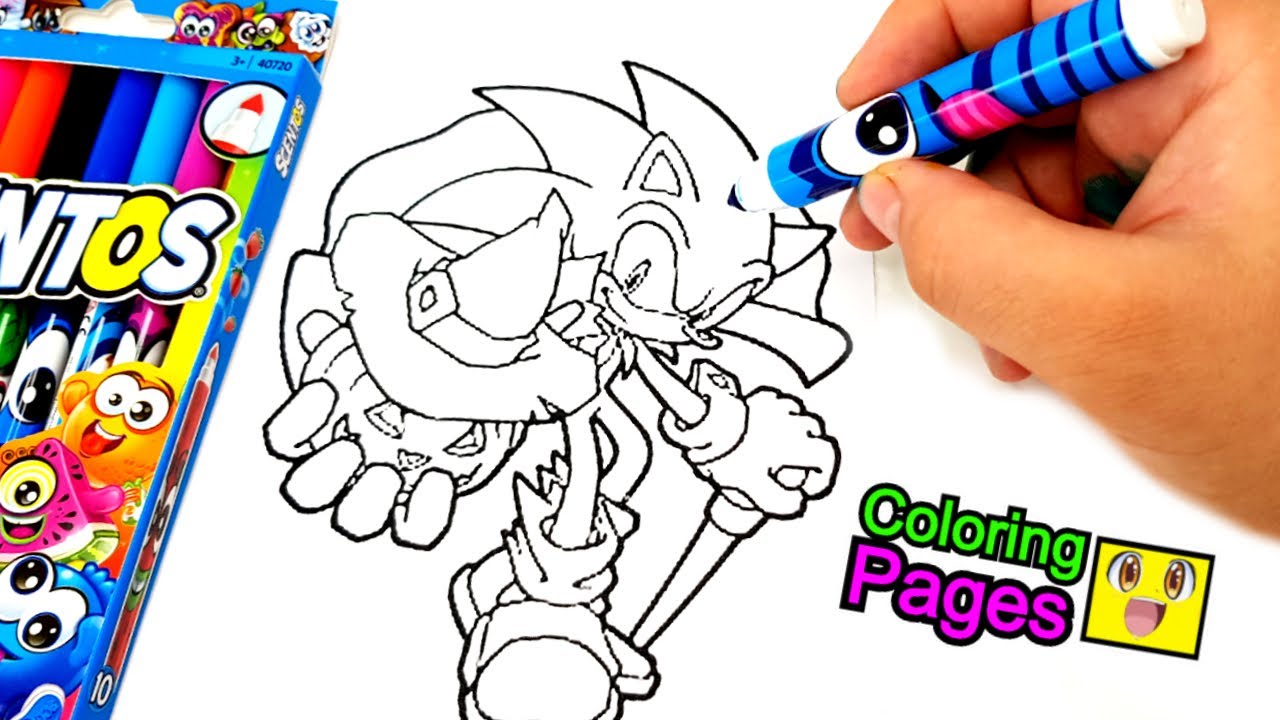 Sonic vampire for halloween - Coloring Pages Tobu & Itro - Sunburst ...