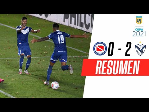 LÍDER CON PUNTAJE IDEAL | Argentinos 0-2 Vélez | RESUMEN