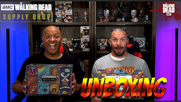 AMC The Walking Dead Supply Drop Box UNBOXING!! | Summer 2022 Communities Edition