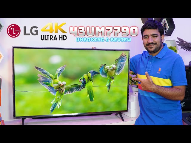 LG TV 43'', UHD 4K SMART TV, Ultra HD LED