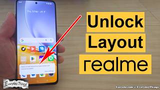 How to Unlock Home Screen Layout on Realme Phone