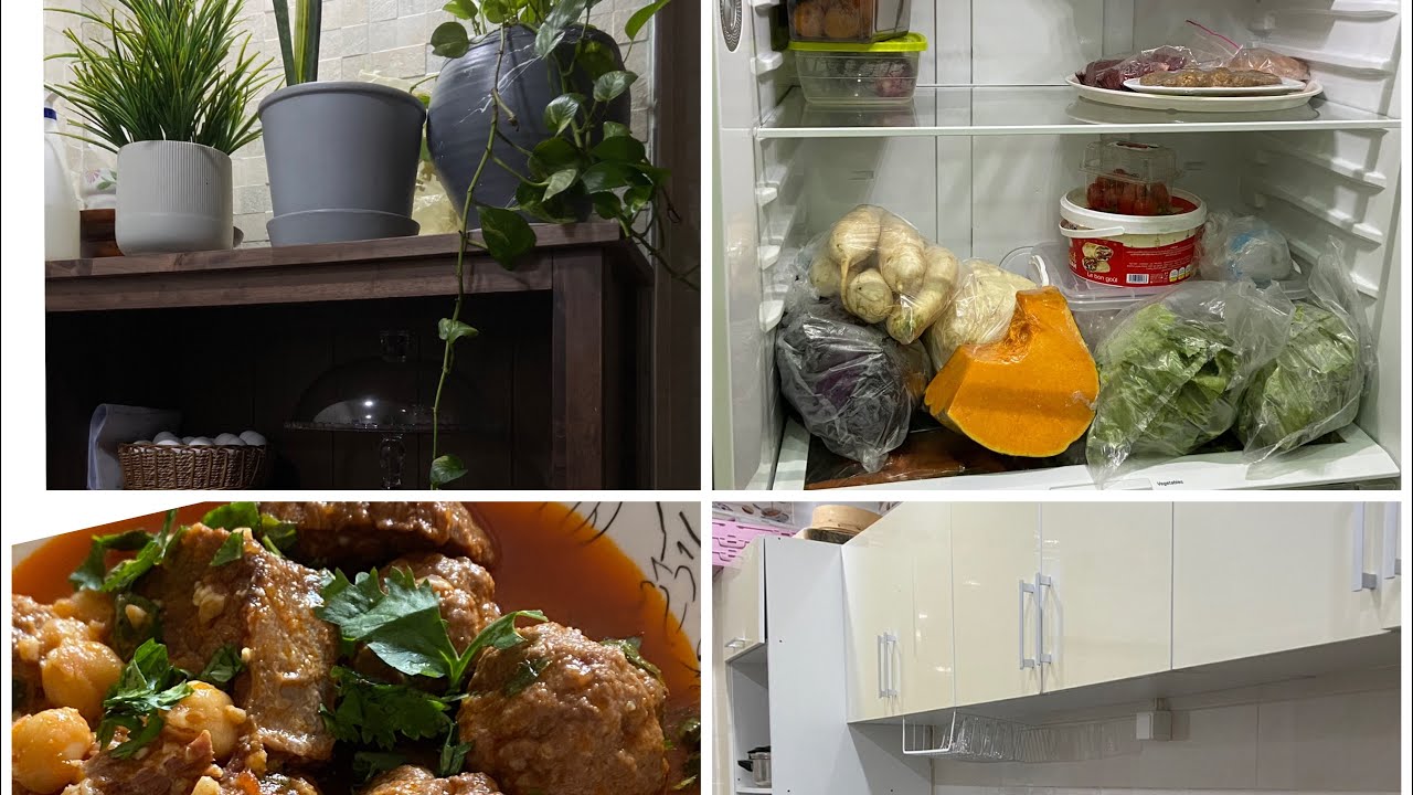 نهار تزرزيق و تنضيفات للعيد الأضحى مع وصفة لمتوم مرقة حمراء #2024 #2024 أطباق_جزائرية #تنظيف