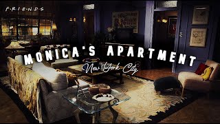 Monica's Apartment 📺 Friends 🏢 | Cooking, cleaning, TV screenshot 3