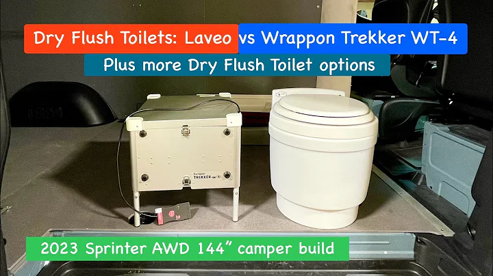 Laveo vs Wrappon Trekker WT-4 Dry Flush toilets reviewed. Other Dry Flush toilet options