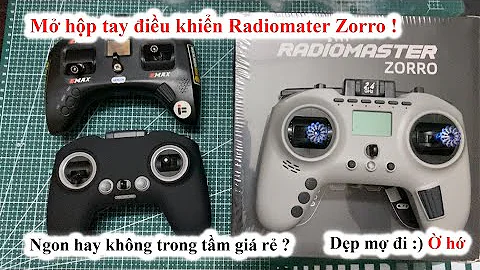 Mở hộp tay điều khiển Radiomaste Zorro - Ngon hay không trong tầm giá rẻ - Dẹp mợ ... à mà thôi :))