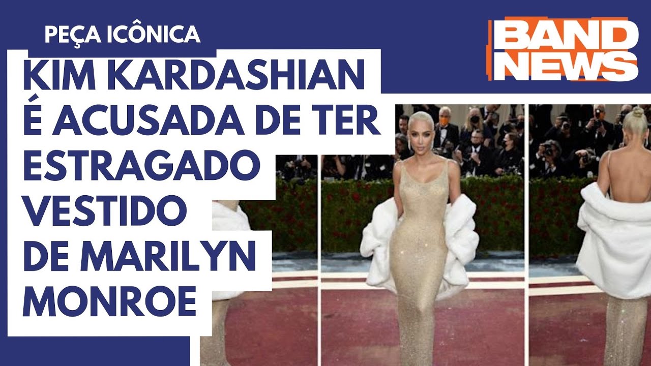 Kim Kardashian é acusada de ter estragado vestido