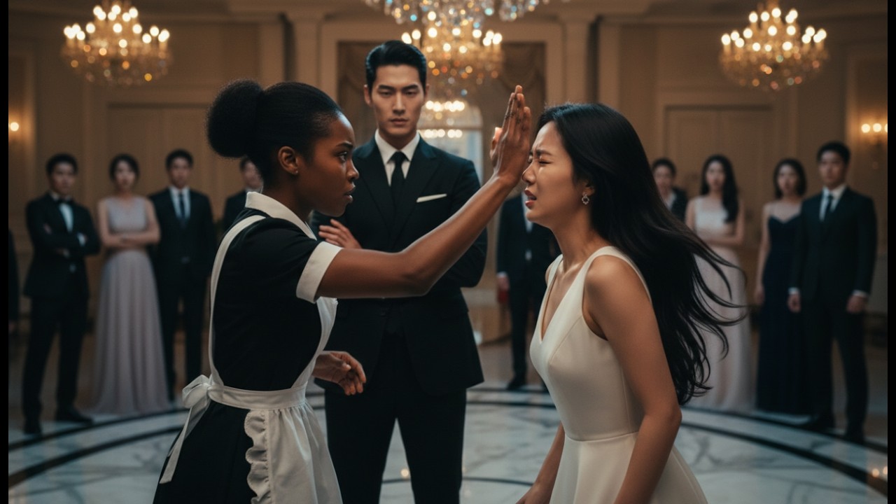 Everyone Feared The Korean Mafia Boss's Girlfriend—Until The New BLACK MAID Slapped Her And Changed