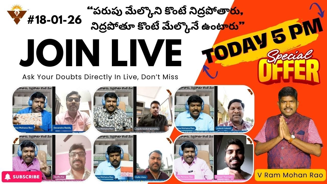 New launch Varam Sanjeevani Latex - Second Life to Your Mattress: Special Live Today 5 PM 📱