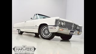 Match Highlights 118054 1968 Chrysler Imperial Convertible *SOLD*