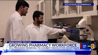 VCU offers bachelor's in pharmaceutical sciences, aims to address medication shortages - WRIC 8News