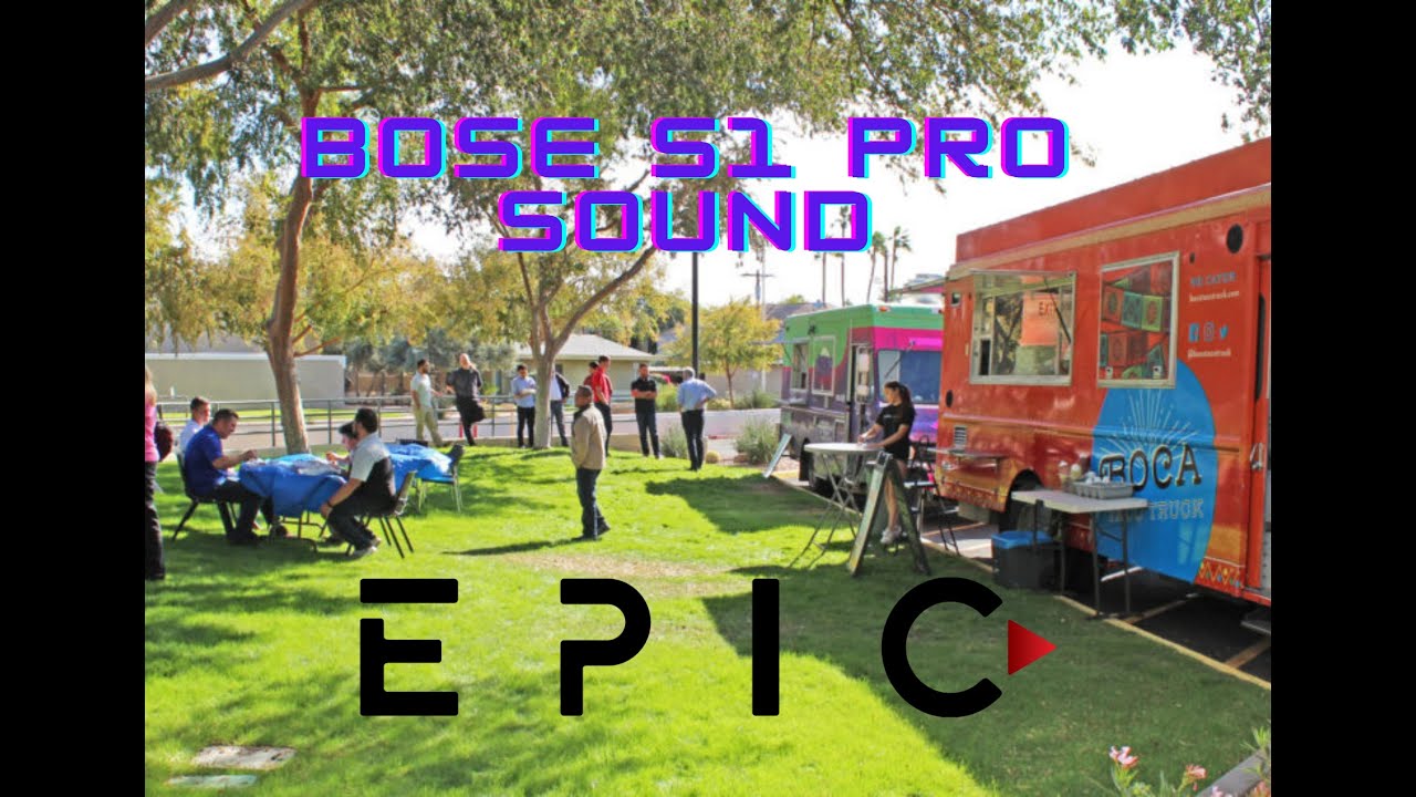 Bose S1 Pro at a Flea Market! Must hear the sound clarity! 🔥🔥🔥🔥🔥🔥