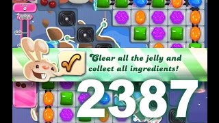 Candy Crush Saga Level 2387 (3 stars, No boosters)