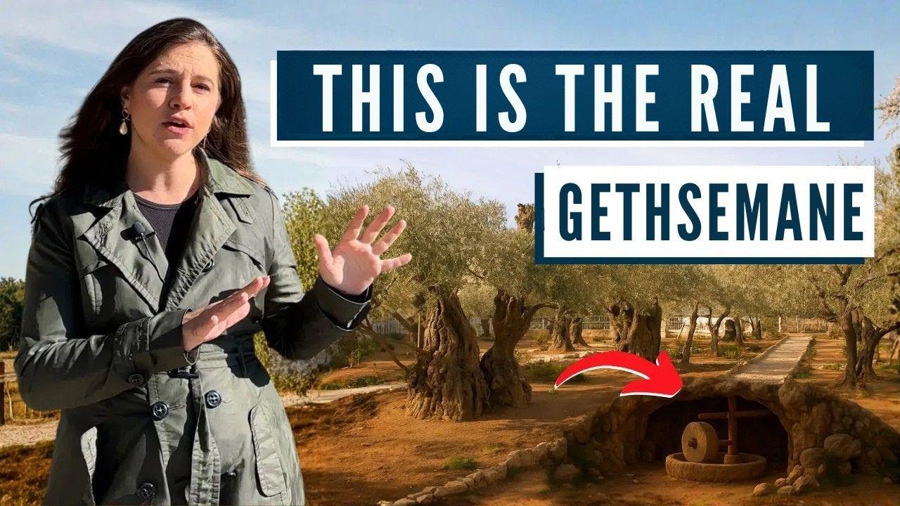 GETHSEMANE – WHERE JESUS SWEAT BLOOD! Israel com Aline in English