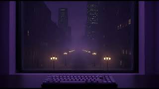1 HOUR 🌌 95 BPM Deep Focus for Coding | Hypnotic Purple Grid (V37)