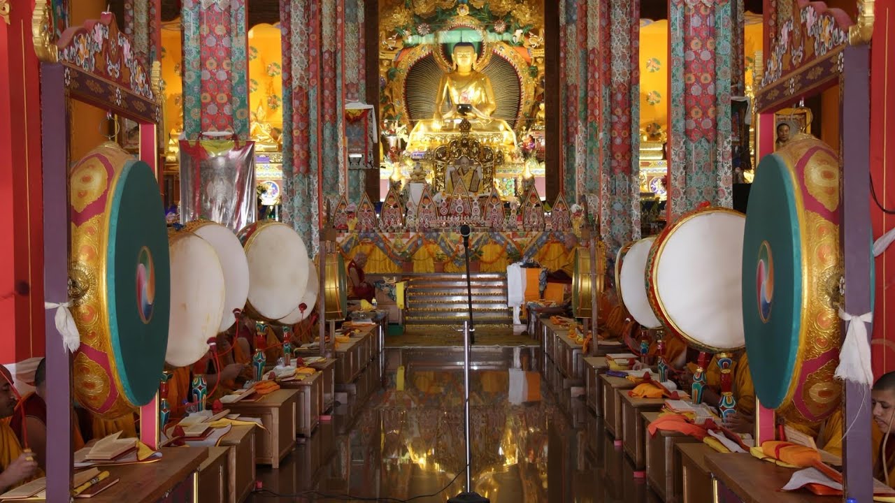 Soulful rendition of Thordup chants at Tashi Lhunpo Monastery #musicvideo #meditation